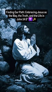 1.1K reactions · 156 comments | Finding Our Path: Embracing Jesus as the Way, the Truth, and the Life in John 14:6" ✝️✨ Explore the powerful message of John 14:6, where Jesus proclaims, "I am the way, the truth, and the life." This verse emphasizes that He is the only route to eternal life and a relationship with God. ️❤️ #John146 #WayTruthLife #JesusSaves #EternalLife #FaithJourney #BibleWisdom #ChristianFaith #HopeInChrist #SpiritualGrowth | Faithful Vibes | Facebook