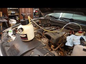 Bleeding the ABS pump on an E36