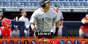 Yankees' Wells catching fire in AFL