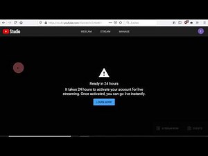 YouTube Live streaming inschakelen