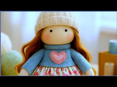 You'll love it! A very easy and inexpensive Russian doll made of fabric 👧🧵 FREE PATTERNS!