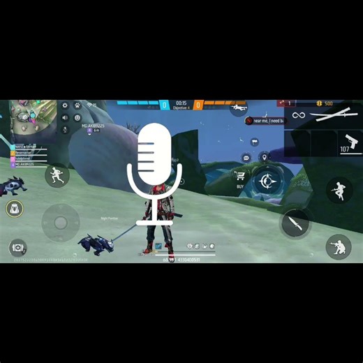 free fire massage option upgrade 🔥