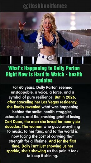 What’s Happening to Dolly Parton Right Now Is Hard to Watch - health updates #shorts