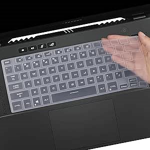 Keyboard Cover Skin for ASUS Rog Flow X13 GV301QH GV301RE GV301RC, Rog Flow Z13 GZ301ZE GZ301ZA GZ301ZC 13.6 Inch Laptop, Rog Flow X16 GV601RW 16 inch Laptop