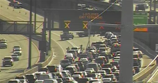 Rollover crash on Interstate 11 shuts down northbound lanes