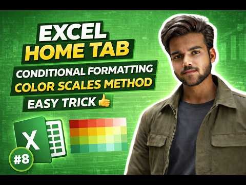 👉 Excel Conditional Formatting Data Bars | Data Ko Visual Banane Ka Easy Tarika (Hindi)
