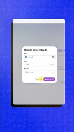 CANVA: Como agendar tarefas no Canva com IA