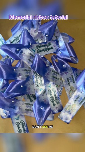 Easy Memorial Ribbon Tutorial for Beautiful Tributes