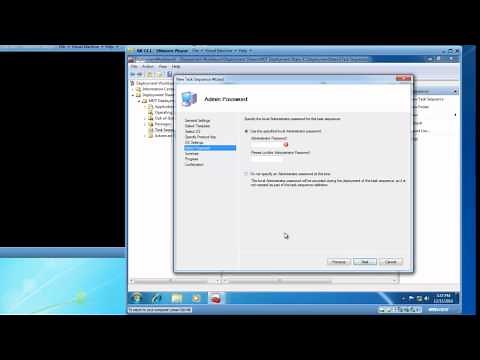 Create a Task Sequence using Microsoft Deployment Toolkit 2010