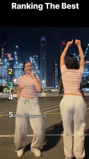 Ranking THE BEST DANCE TREND #tiktoktrend #dance #usa #shorts #trending #copines #danceedit