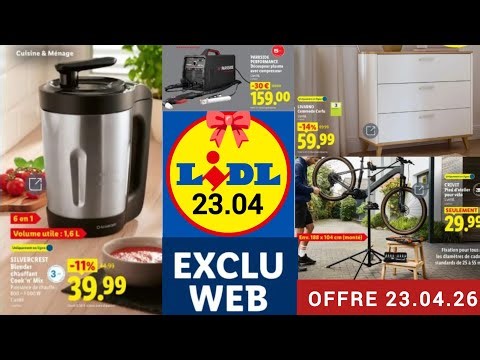 LIDL ARRIVAGE de la Semaine Exclusivité Web 23.04 #Silvercrest #lidl Cuisine Décoration