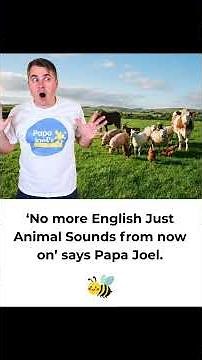 We decided to rebrand and only speak in animal sounds from now on