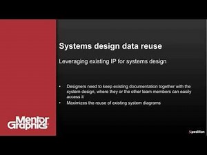 Xpedition® Systems Design: Data Reuse