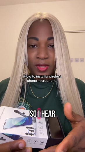 Wireless microphone easy to install. #tiktokshop #summersales #communityfest2025 #tiktokmademebuyit #tiktokcreator #summersale