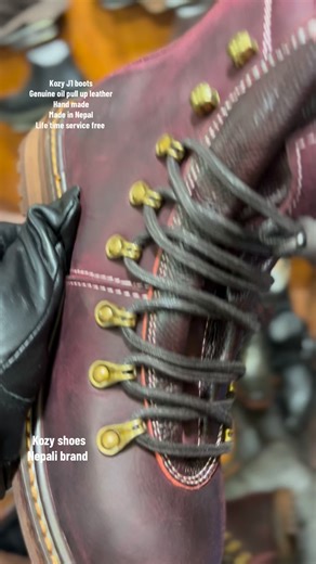 Purkuti Jani on Instagram: "kozy boots hand made made in Nepal 100% genuine pure leather 2 years warranty life time service free kozy comfortable stylish durable cash on delivery 🚚 all over Nepal with warranty card service centre kandaghari jutta Ghar order number WhatsApp 9841606236#durable #comfortable #kozy tiktok viralvideo 2yearswarranty kozyshoes allNepal delivery pureleather delivery pureleather foryou fyp stylish pureNepaliजुत्ता lifetimeservicefree"