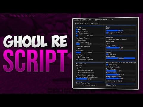 [UPD 5] GHOUL://RE Script: FRAGMENT EXPLOIT, MISSION FARM, KILL AURA & MORE!