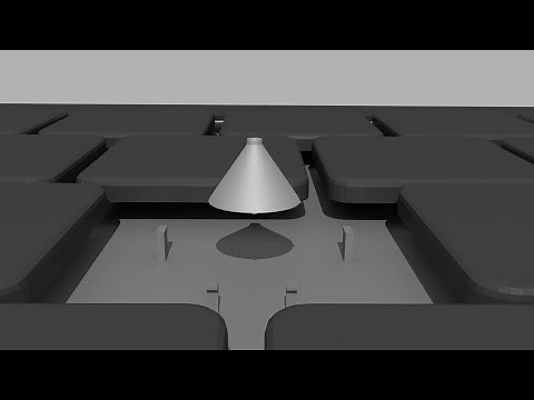 How to install a rubber cup of a keyboard key