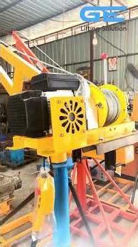 Monkey Lift | Construction Material Lift | GE LIFTING Gujarat 🚧🔥 #monkeylift #shorts