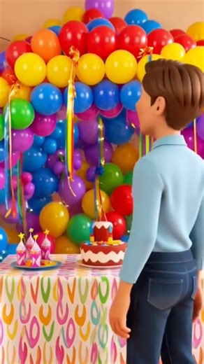 Amazing Balloon Decoration Setup | 3D Animation Party Decoration