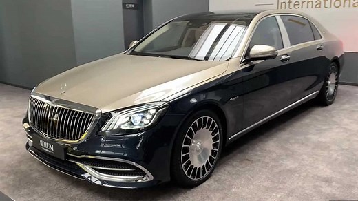 Two-Tone Mercedes-Maybach S560 Has Over $79K Worth Of Options