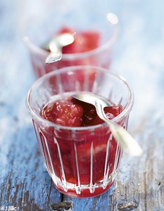 Fraises et gelée de groseilles pour 6 personnes - Recettes - Elle à Table