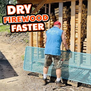 Trying out my DIY process for drying firewood faster. Click the link below for more info on Back 40 Mini Firewood Racks and Back 40 Mini Firewood. https://linktr.ee/back40firewood #firewood #MINI #drying #cherry | Back 40 Firewood
