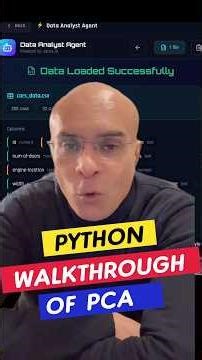 Python Walkthrough of Principal Component Analysis (PCA) for dimensionality reduction