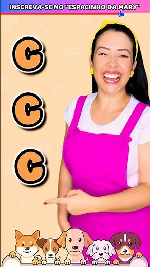 🔤 Letra C! Aprenda com Tia Mary e Palavras Divertidas!🐴🏠