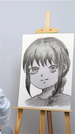Cute Makima Chibi Drawing #anime #drawing