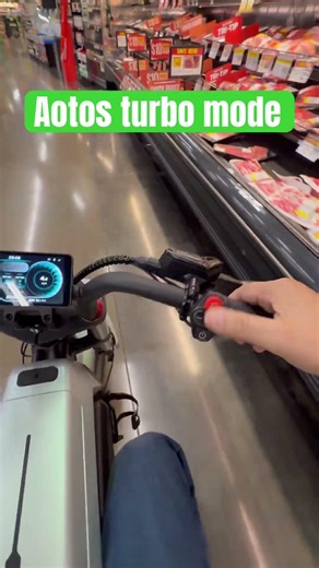 Aotos flux x26 pro has a rocket mode. #electricbike