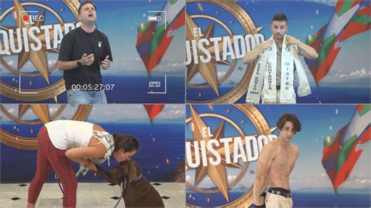 Coplas andaluzas, rostros bonitos y mucho músculo en el casting dog friendly de Bilbao