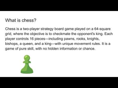 chess: the fascinating world of chess