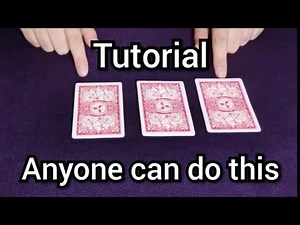 Learn a full proof no set up card trick.