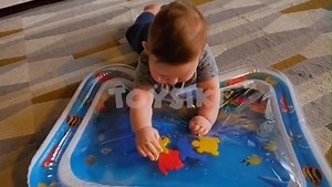 Inflatable Water Play Mat for Infants. Price =1,499 /- with Free Delivery ✅Size = 66 X 50 cm To order please give us your contact no and address for Delivery. Thank you. | Merobaby