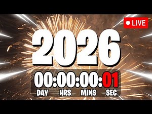 New Year's ⭐2026 Countdown⭐ - LIVE🔴 24/7