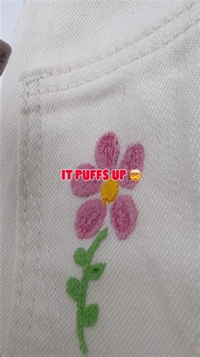 Watch This Puffy Velvet Marker Puff Up 🤯 #marvyuchida #fabricmarkers #diy #creativetools