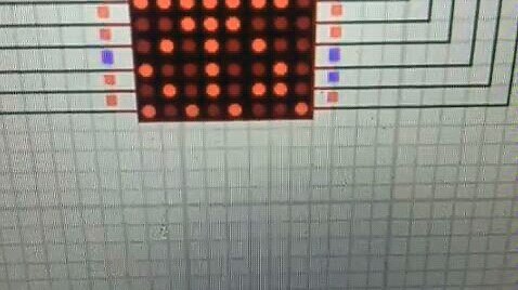 基于51单片机的8*8点阵显示