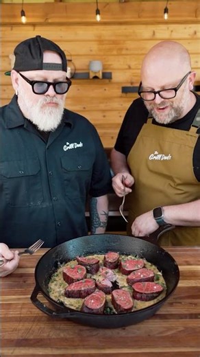 THE GRILL DAD’S Smoky Beef Tenderloin with Sherry Peppercorn Pan Sauce | Bear Mountain Pellets