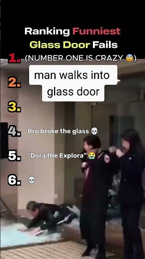 Funniest Glass Door Fails 😭😭