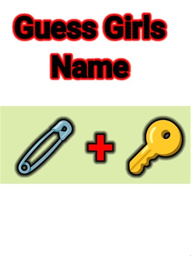 Girl name by emoji 🤔🧏🫅#ytshorts#shorts#quiz#reels#youtubeshorts#ytshorts#yt#guess#emoji#viral#iqtest