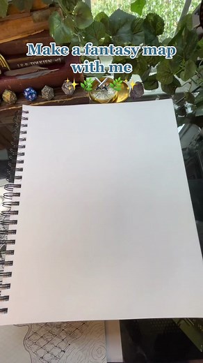 Follow along with me while I make a new fantasy map! #fantasymap #dnd #dungeonsanddragons #fantasymapmaking #worldbuilding #art #fantasy #booktok #ricemap #dmprep #pathfinder #fantasytok