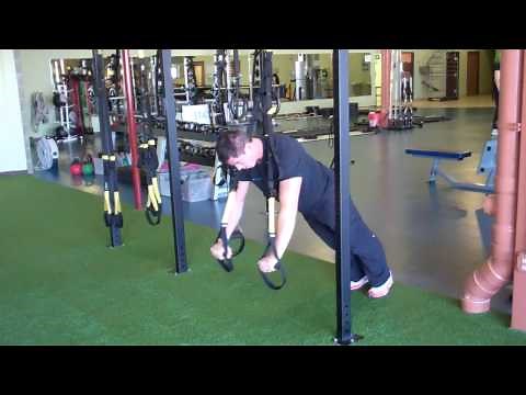 TRX Standing Rollout