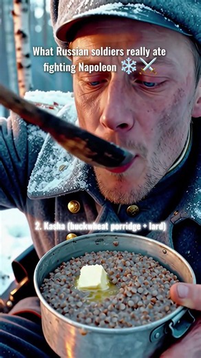 What Russian soldiers really ate fighting Napoleon ❄️⚔️