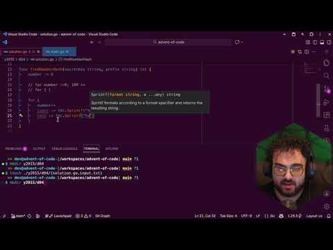 Advent of Code 2015 - Day 4: The Ideal Stocking Stuffer (Go)