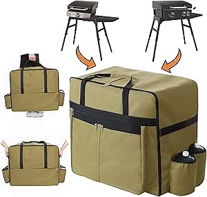 Griddle Cover for Blackstone 22 Inch Grill, 17" Griddle Carry Bag Accessories, Accommodate With Hood and Stand, Wear Resistant (Only Bag)