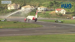 18K views · 239 reactions | After 10 months, Argyle International Airport ((#SVD #AIA) receives its first scheduled non-stop international flight... | iWitness News | Facebook