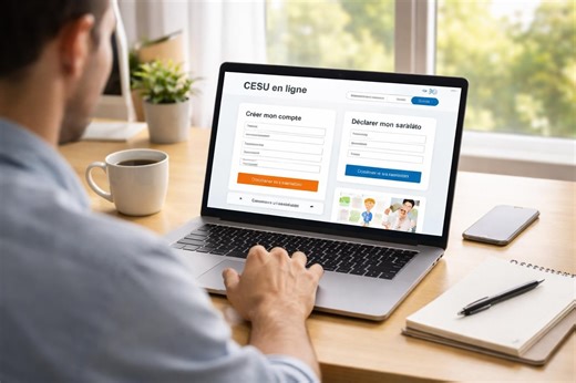 CESU en ligne : créer un compte et déclarer un salarié