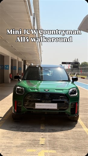 Costs ₹64.90 lakh! This is the quickest Mini in India yet, and also the fastest Countryman model globally! Earlier, India had the Mini JCW (3-door), but now the brand has launched the bigger Countryman JCW, and it also gets AWD! Many firsts for Mini with this car! What do you think? Comment below. | Evo India Magazine