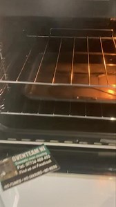 Single oven clean in BT19. Free washing machine clean on the summer offer. Check out the video of the result | Oventeam NI