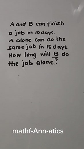 Men-work-time math problem. #learning #numbers #work #beginner #education #review | Math Fannatics